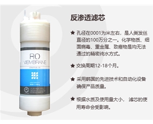 RO反渗透滤芯